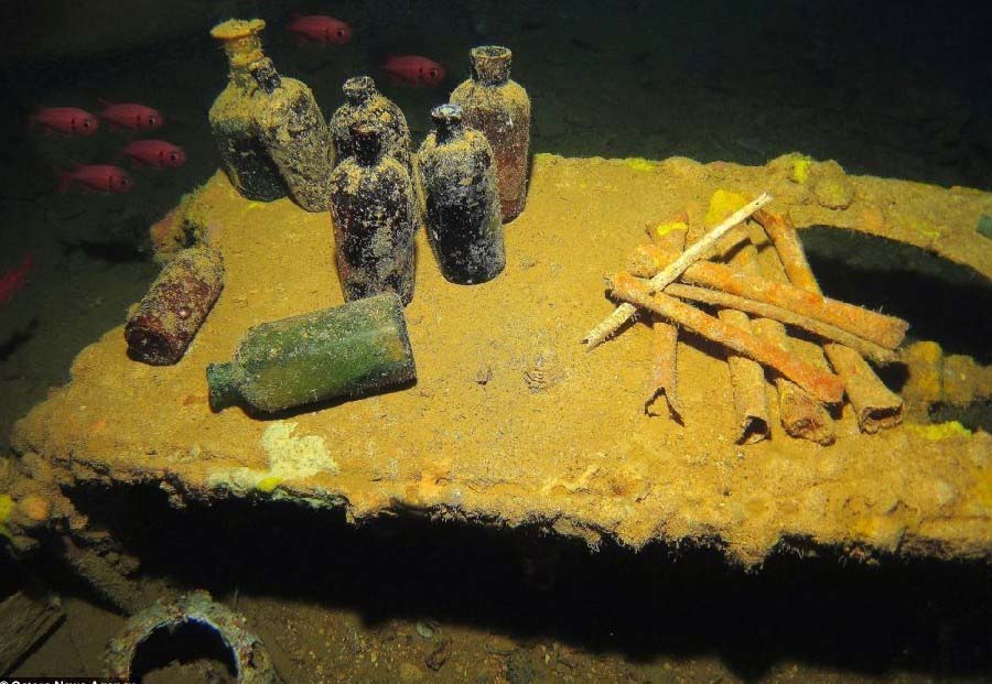 صور تكشف عن أكبر مقبرة لسفن الحرب العالمية الثانية عالميا  (7)