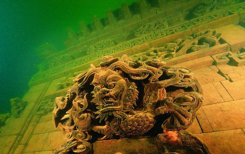 سبر أغوار مدينة قديمة مغمورة تحت الماء في جنوب الصين (3)