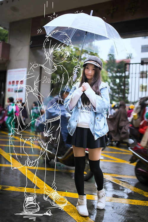 فتاة صينية تقضي عيد الحب مع "صديقها الخيالي"، تثير تعاطف مستخدمي الانترنت (4)