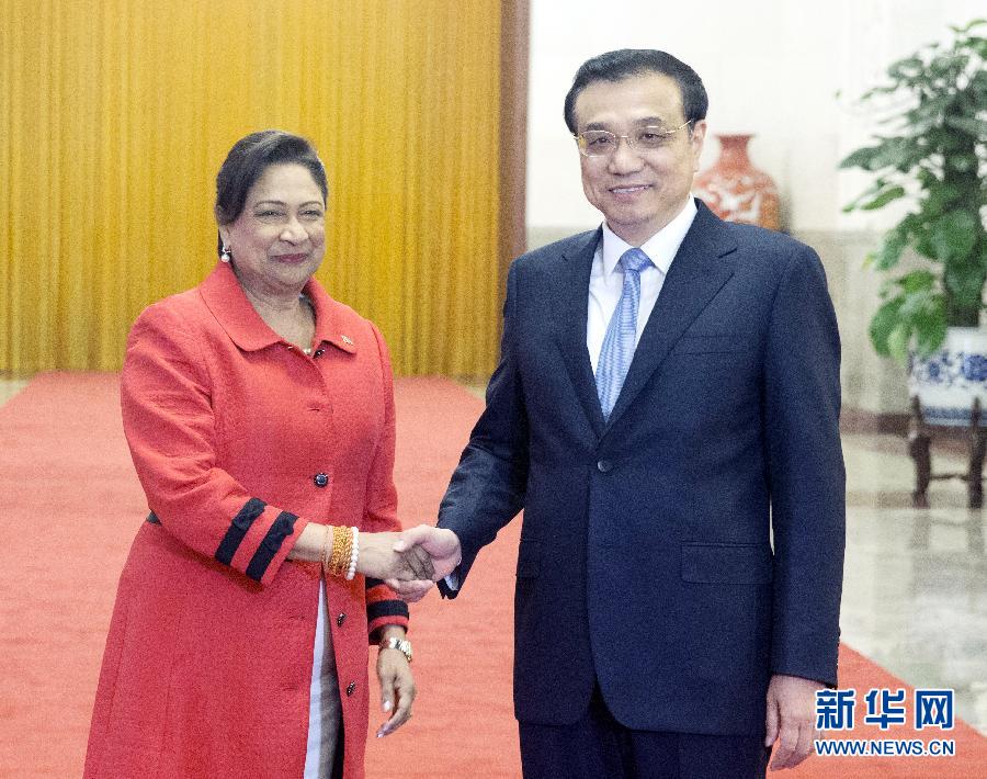 الصين وترينيداد وتوباجو تتعهدان بتعزيز التعاون      (3)