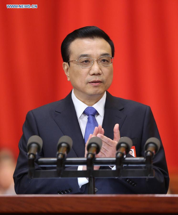 (الدورتان) رئيس مجلس الدولة يستعرض التحديات والمشاكل التي تواجهها الصين (2)