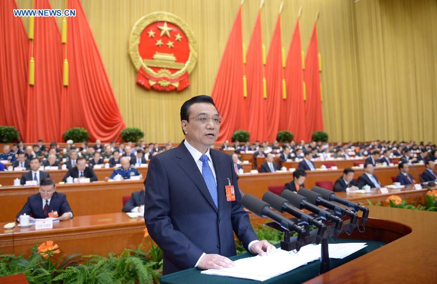 (الدورتان) رئيس مجلس الدولة يستعرض التحديات والمشاكل التي تواجهها الصين (3)