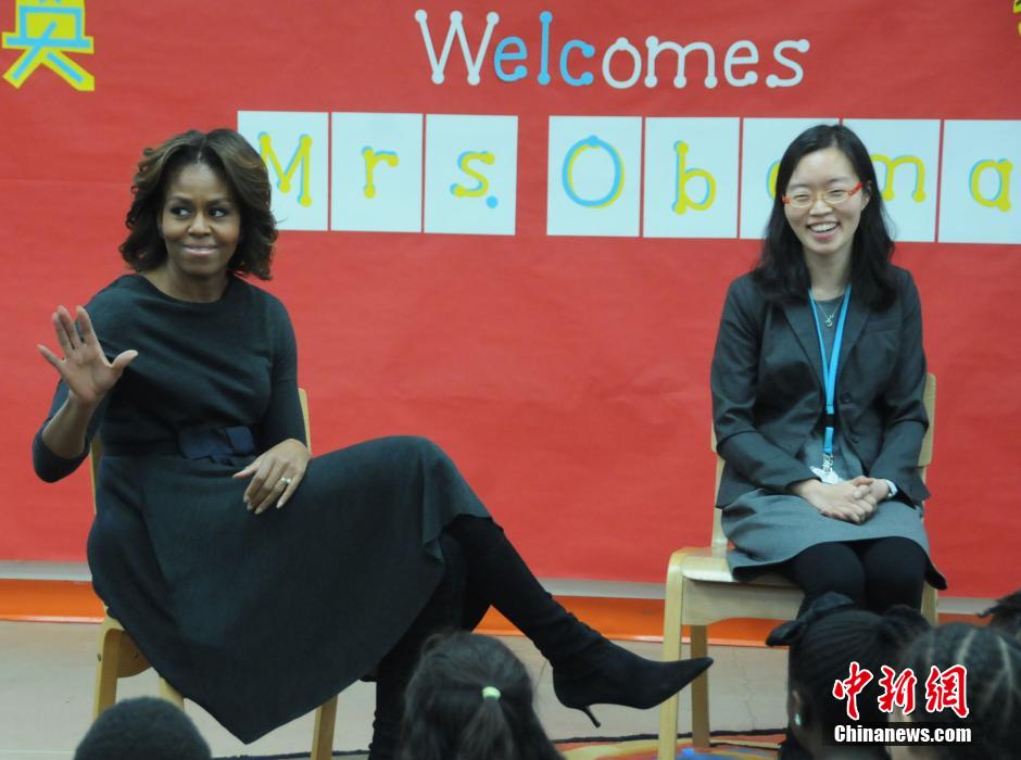 ميشيل أوباما تتعلم اللغة الصينية إستعدادا لأول رحلة إلى الصين