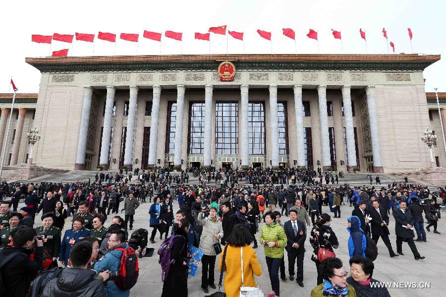 أكبر جهاز استشاري سياسي في الصين يختتم دورته السنوية (10)