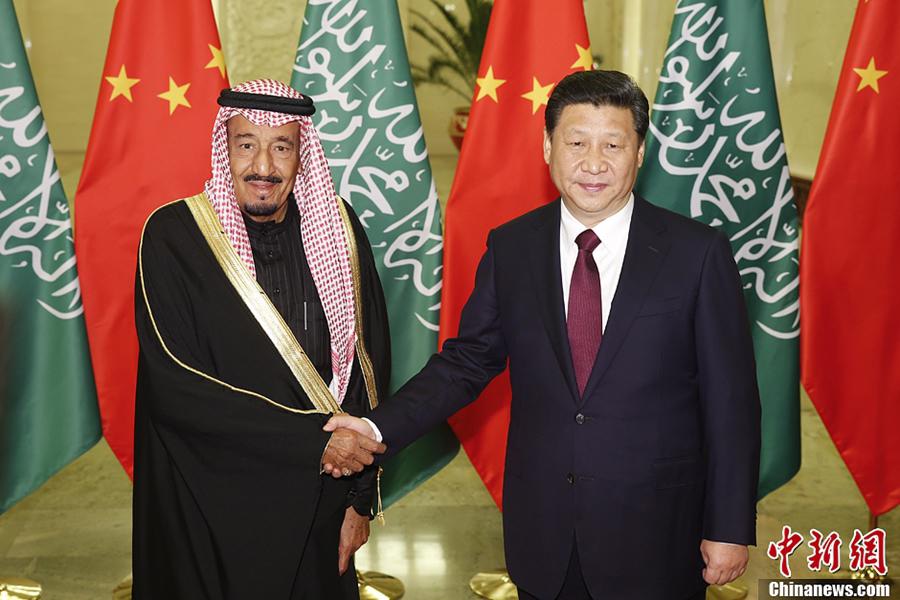 الرئيس الصيني يلتقي ولي العهد السعودي