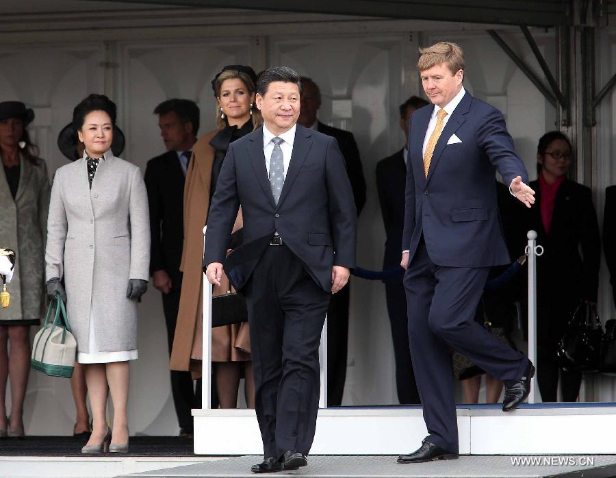 الرئيس الصيني يصل إلى هولندا في زيارة دولة ولحضور قمة الأمن النووي (7)