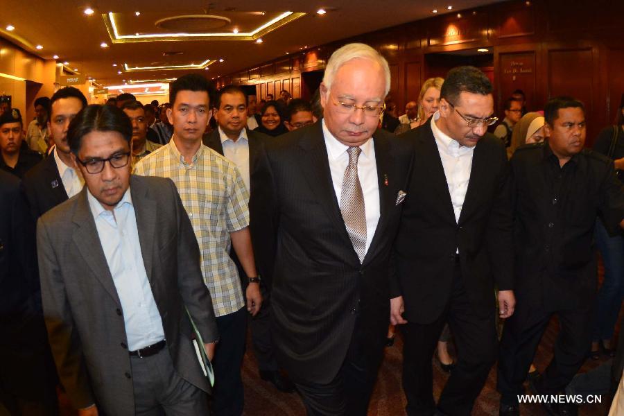 رئيس الوزراء الماليزي: الطائرة المفقودة سقطت فى جنوب المحيط الهندي (6)