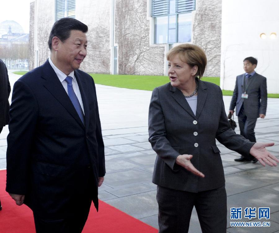     الصين وألمانيا تقيمان شراكة إستراتيجية شاملة