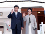 الرئيس الصيني يصل إلى ليون في زيارة لفرنسا 