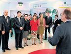 الرئيس الصينى يزور مركز بحوث بايوميريو ويحث على تعزيز التعاون الصحى مع فرنسا