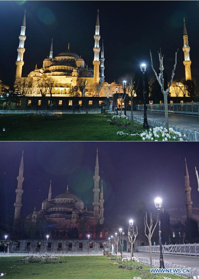  احتفالية ساعة الأرض في اسطنبول، تركيا