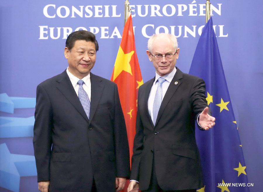 الرئيس الصيني يدعو لبناء 4 شراكات رئيسية مع الاتحاد الأوروبي 