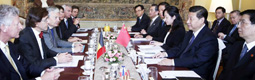 الصين وبلجيكا تتفقان على شراكة شاملة للتعاون والصداقة 