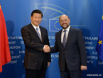 الرئيس الصينى: الصين ترغب فى تعزيز التبادلات البرلمانية مع الاتحاد الأوروبى 