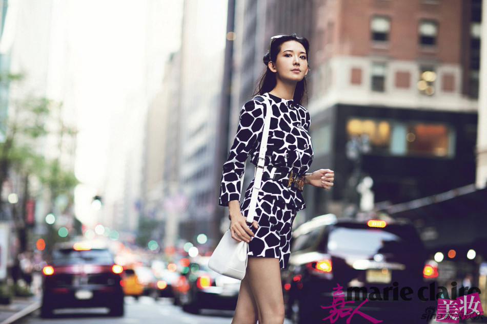 صور لين تشي لينغ على مجلة marie claire  (3)