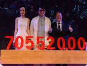 جاكي شان يجمع 70 مليون يوان من التبرعات في عيد ميلاده الستين