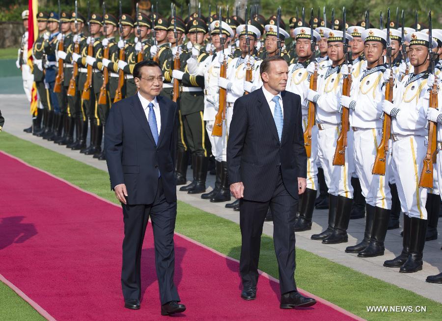 رئيس مجلس الدولة الصيني يشكر استراليا على مساعدتها فى عملية البحث  (3)