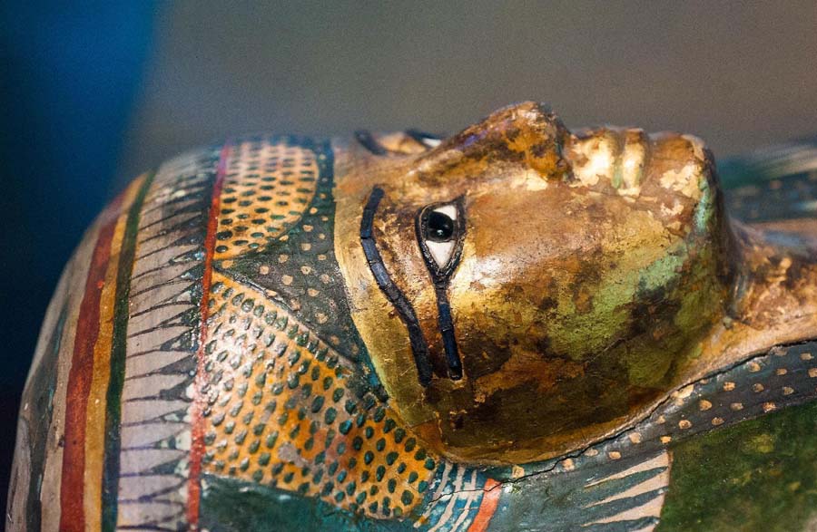 مومياء لكاهنة مصرية تعرض في المتحف البريطاني (7)