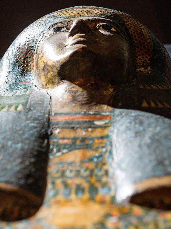 مومياء لكاهنة مصرية تعرض في المتحف البريطاني (5)