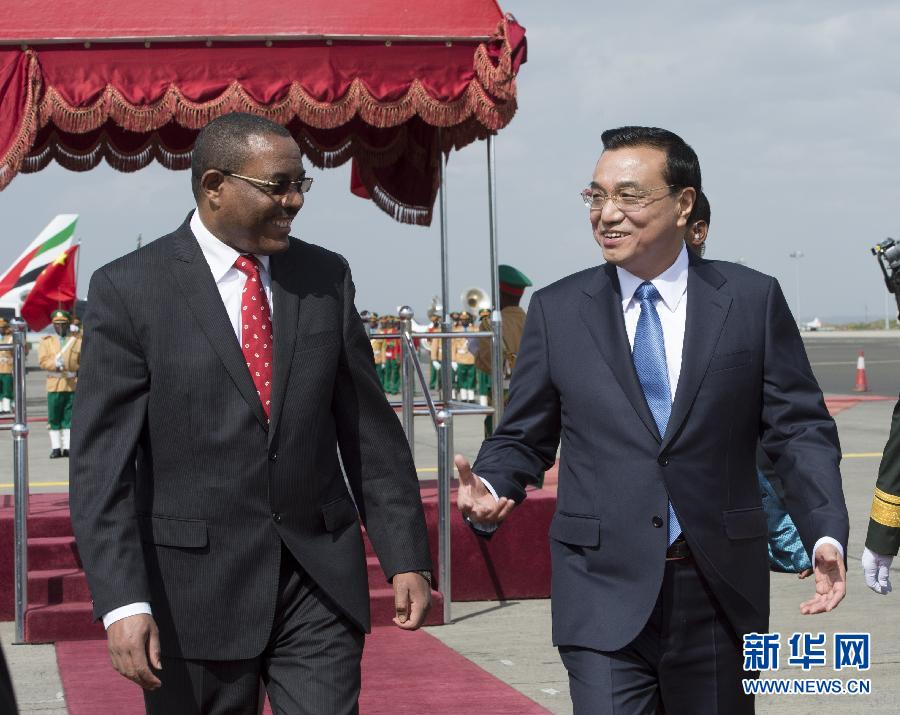 رئيس مجلس الدولة الصيني يبدأ جولة أفريقية بزيارة إثيوبيا ومقر الإتحاد الافريقي (7)