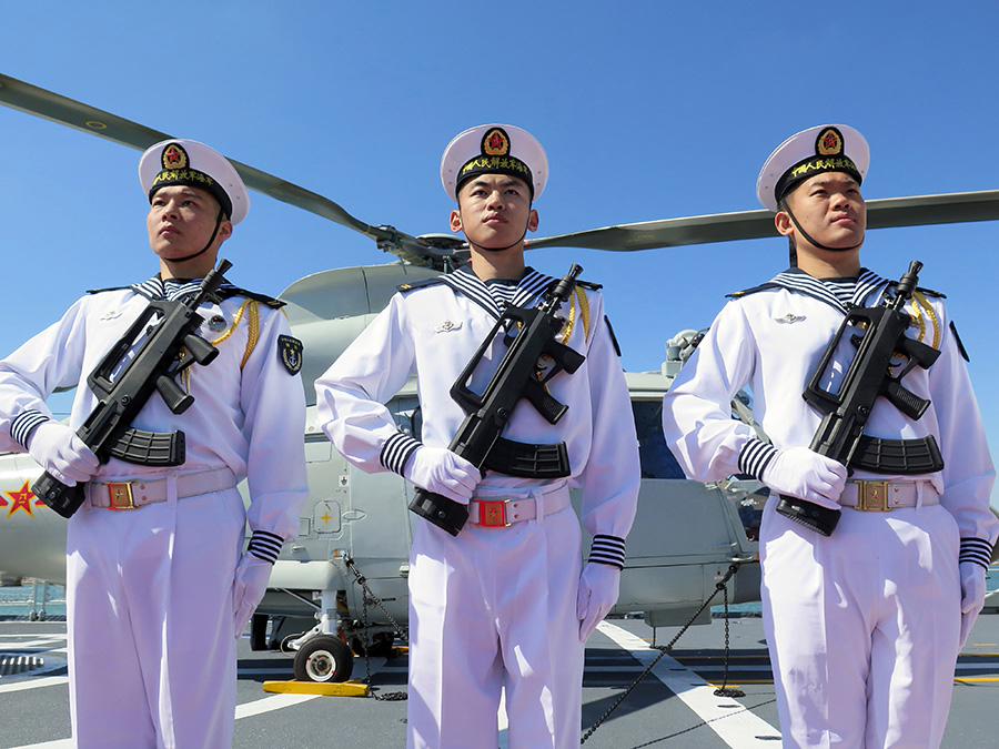 الفرقة السادسة عشرة لحراسة الملاحة للقوات البحرية الصينية تزور تونس  (3)