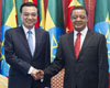 رئيس مجلس الدولة الصيني والرئيس الإثيوبي يتفقان على تعزيز العلاقات والتعاون