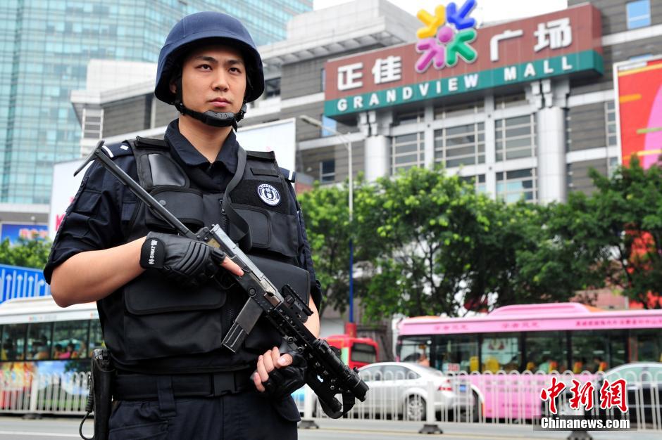 الصين تنظم تدريبات ضد العنف في كافة أنحاء البلاد (5)