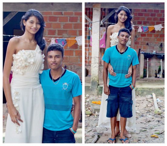 فتاة برازيلية.. أطول عروس في العالم (3)