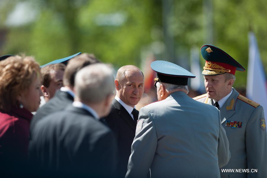 بوتين يصف يوم الانتصار فى الحرب العالمية الثانية بأنه "رمز لانتصار الشعب الروسى"