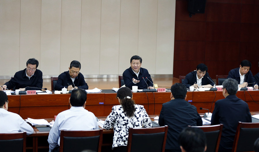 الرئيس الصيني يدعو إلى بذل جهود لتحسين اسلوب العمل