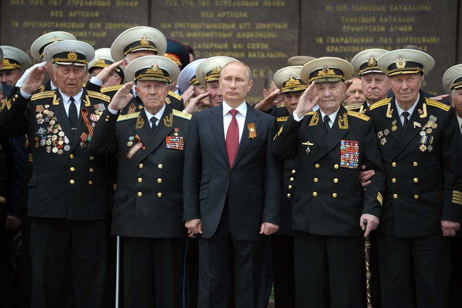 بوتين يصل الى سيفاستوبول للاحتفال بيوم النصر (4)