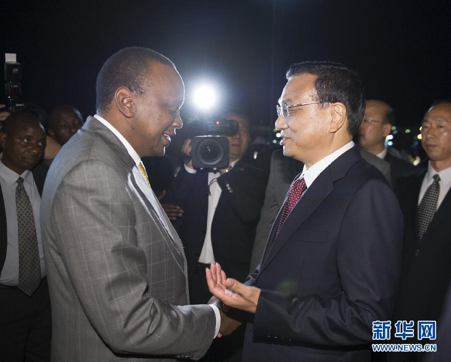 رئيس مجلس الدولة الصيني يصل إلى كينيا (5)