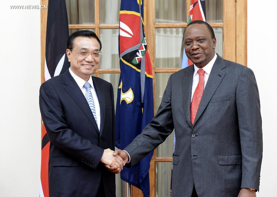 الصين وكينيا تتعهدان بتعزيز العلاقات والتعاون  (2)