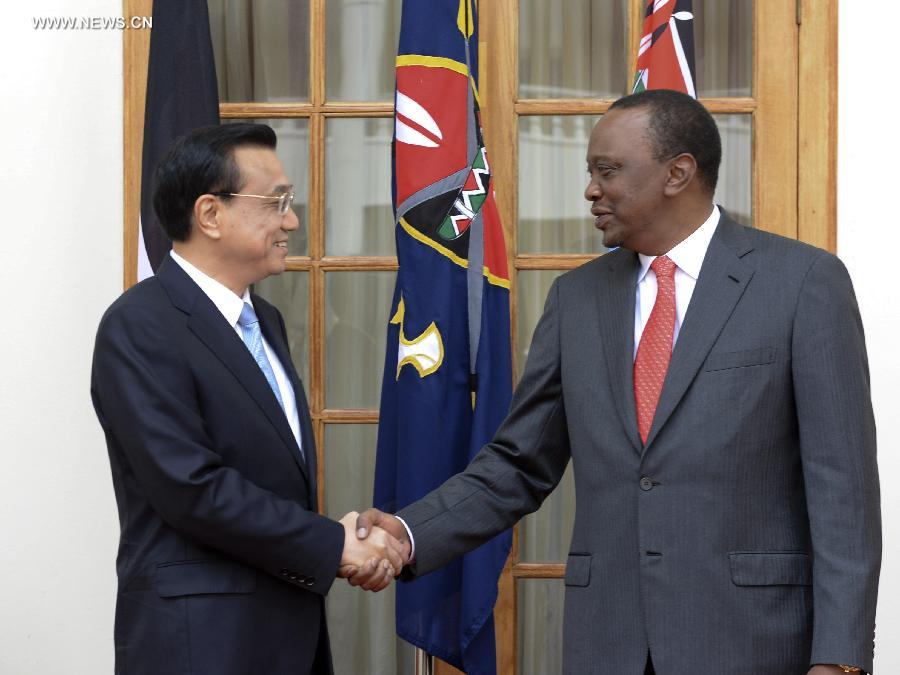 الصين وكينيا تتعهدان بتعزيز العلاقات والتعاون  (4)