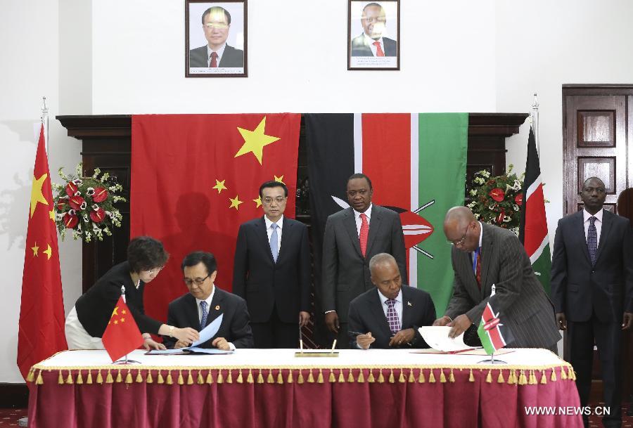 تقرير إخباري: الصين وكينيا تتعهدان بتعزيز العلاقات عبر تعاون صلب 