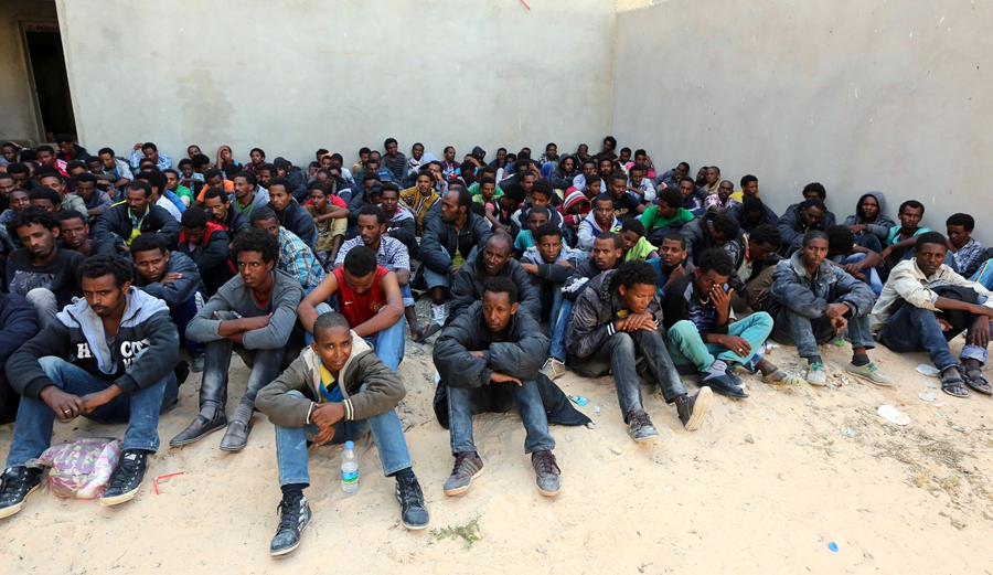 ليبيا: القبض على 400 مهاجر غير شرعي غرب طرابلس (2)