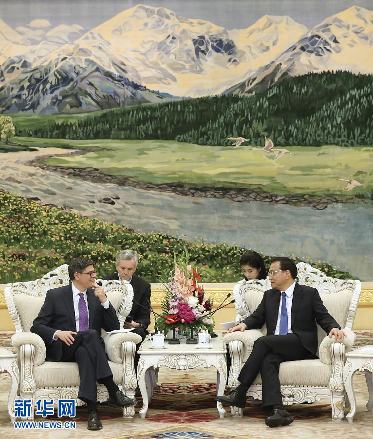 رئيس مجلس الدولة الصيني: المصالح المشتركة بين الصين والولايات المتحدة أكثر من الخلافات (2)
