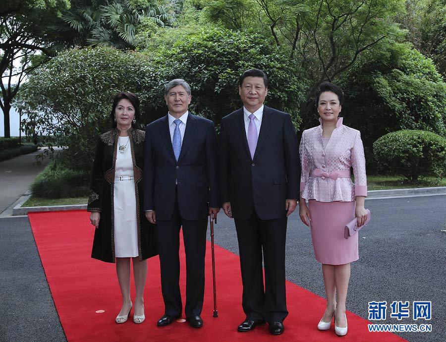 الرئيسان الصيني والقيرغيزي يتعهدان بتعميق الشراكة الاستراتيجية  (2)