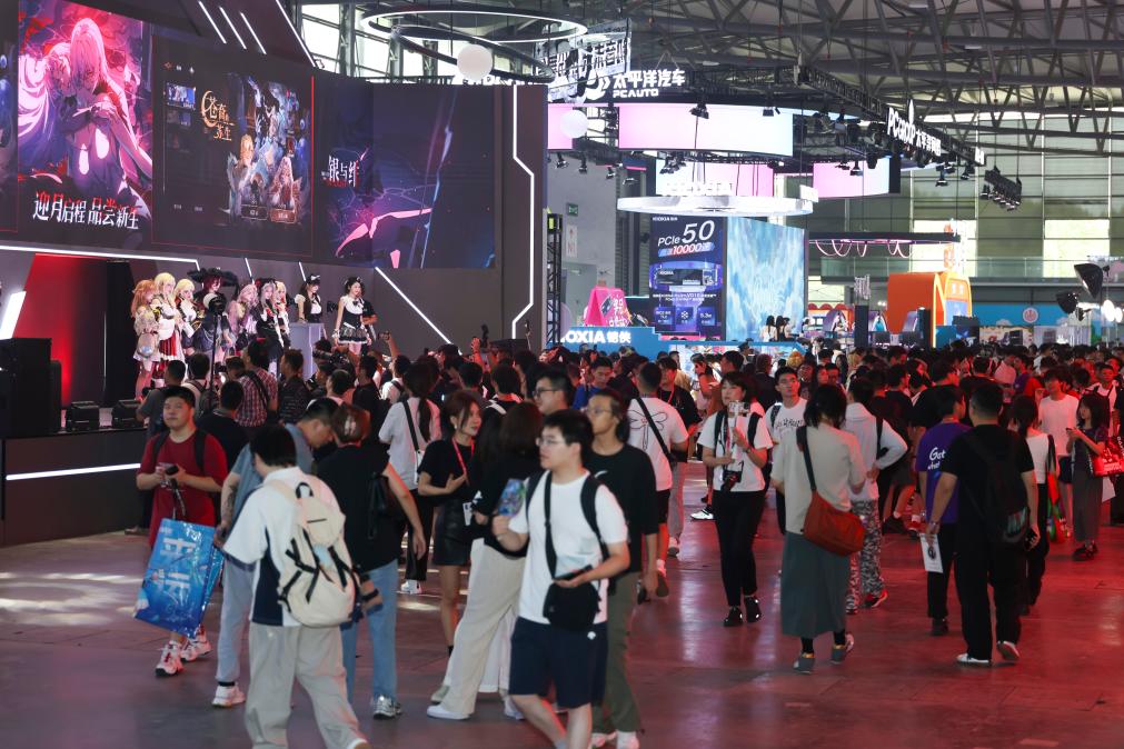 الصورة: انطلاق الدورة الـ22 من معرض ومؤتمر الترفيه الرقمي الصيني