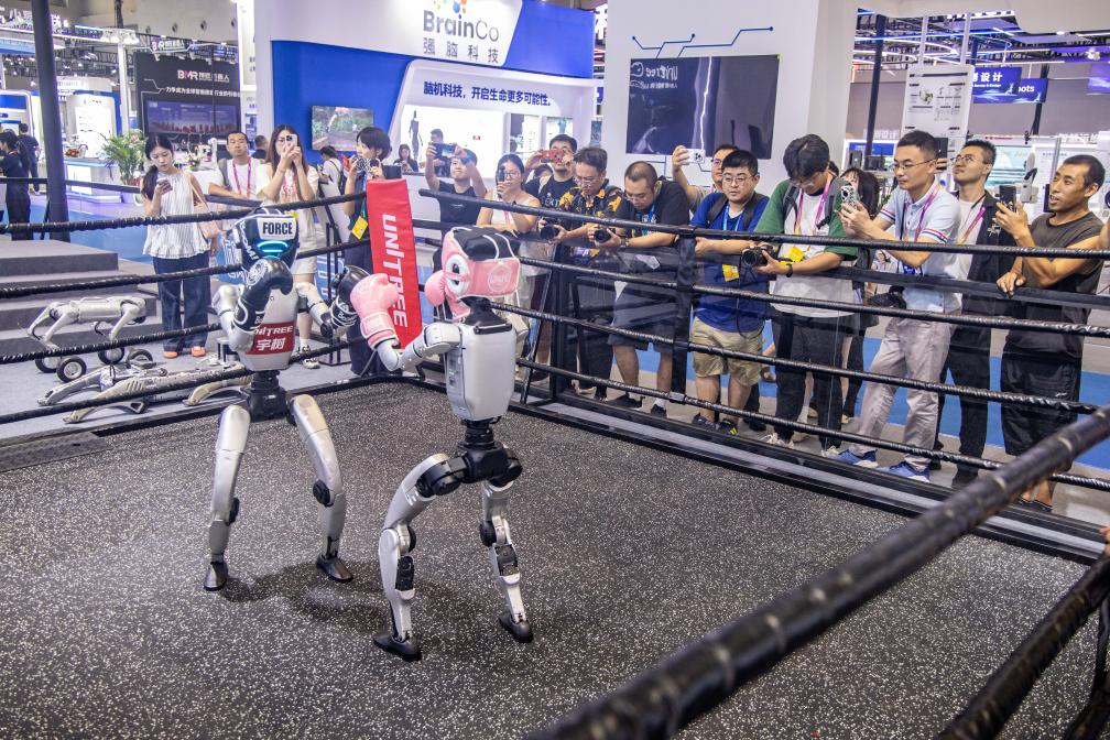 الصورة: معرض الصناعة الذكية العالمي 2025 في تشونغتشينغ بجنوب غربي الصين