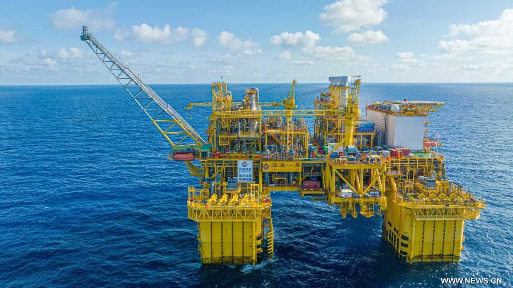 أكبر حقل غاز بحري في الصين ينتج 4.5 مليون طن من المكافئ النفطي في عام 2025