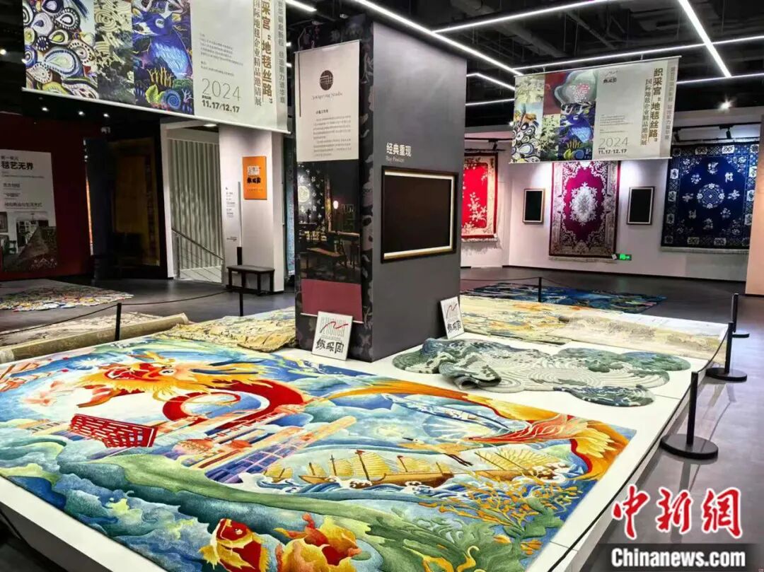 ثورة تكنولوجية في صناعة السجاد بتسوي هوانغكو، تيانجين .. من الحرف التقليدية إلى الذكاء الاصطناعي