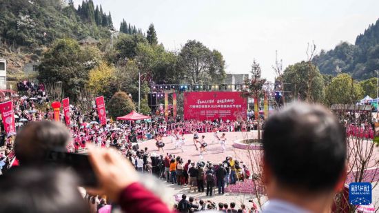 ليوتشي: قومية مياو تحتفل بمهرجان الرقص والزهور