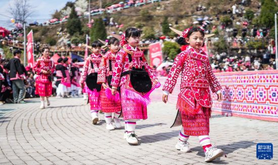 ليوتشي: قومية مياو تحتفل بمهرجان الرقص والزهور