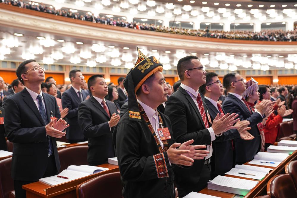 الهيئة التشريعية الوطنية الصينية تفتتح دورتها السنوية