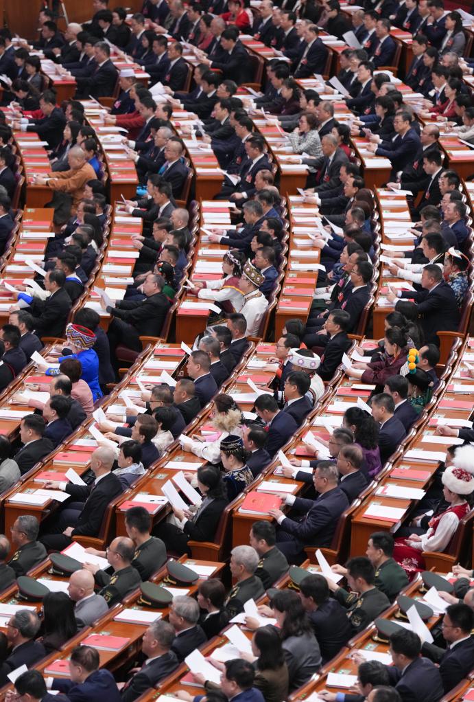 الهيئة التشريعية الوطنية الصينية تعقد الاجتماع الختامي لدورتها السنوية