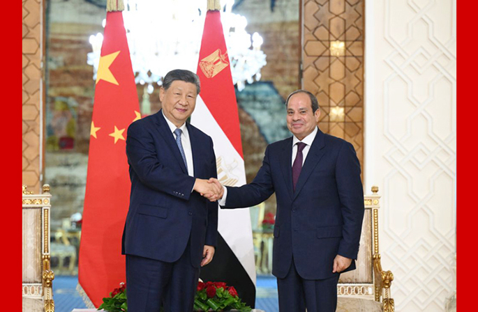 شي يدعو إلى تعميق التعاون بين الصين ومصر ويقدم مقترحا بشأن الشرق الأوسط